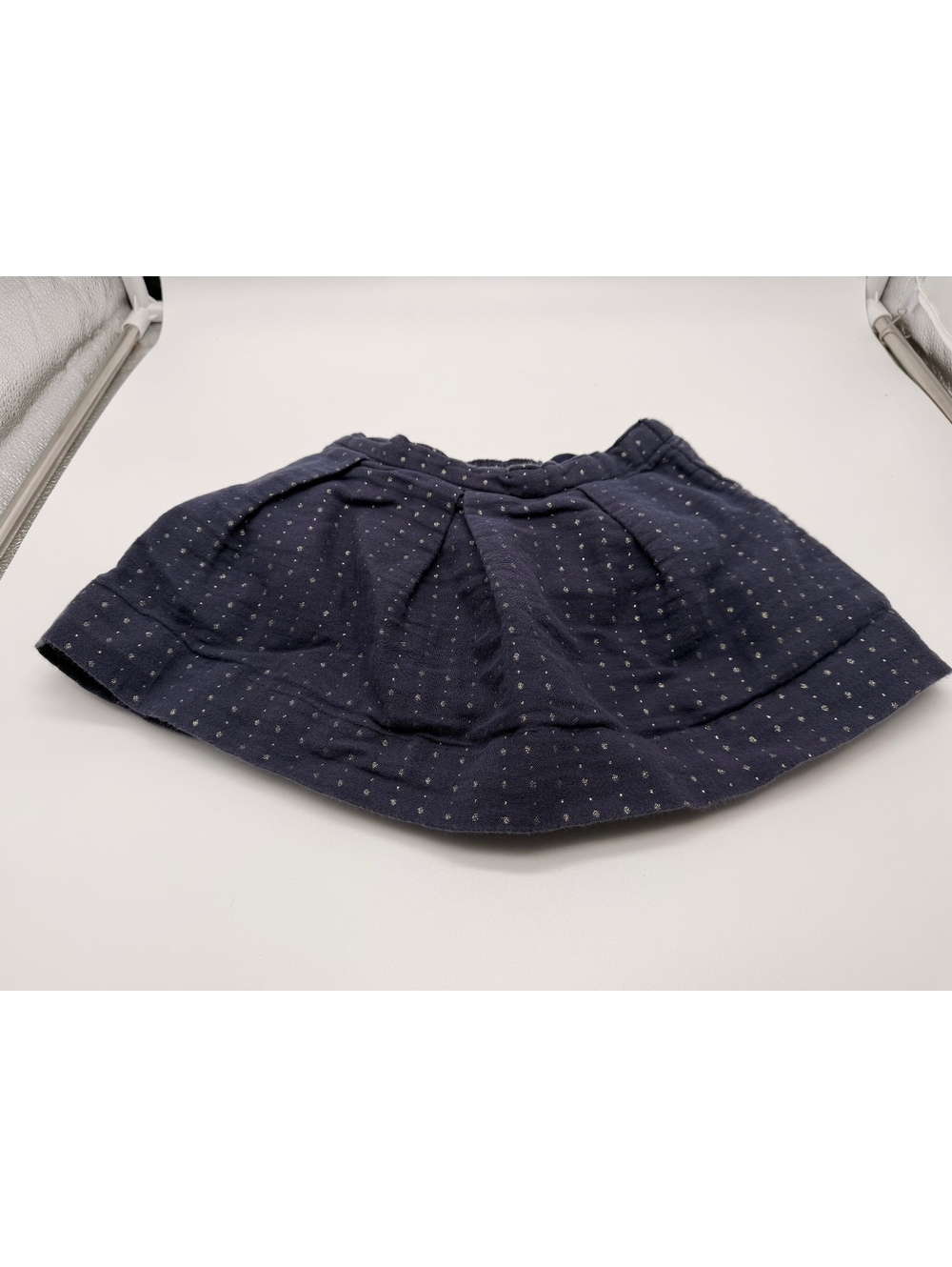 OshKosh Girls Navy Skirt with Metallic Dot Print 24m